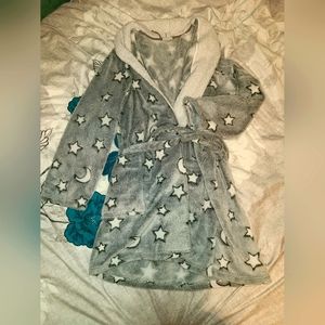Moon and Stars Teen Robe